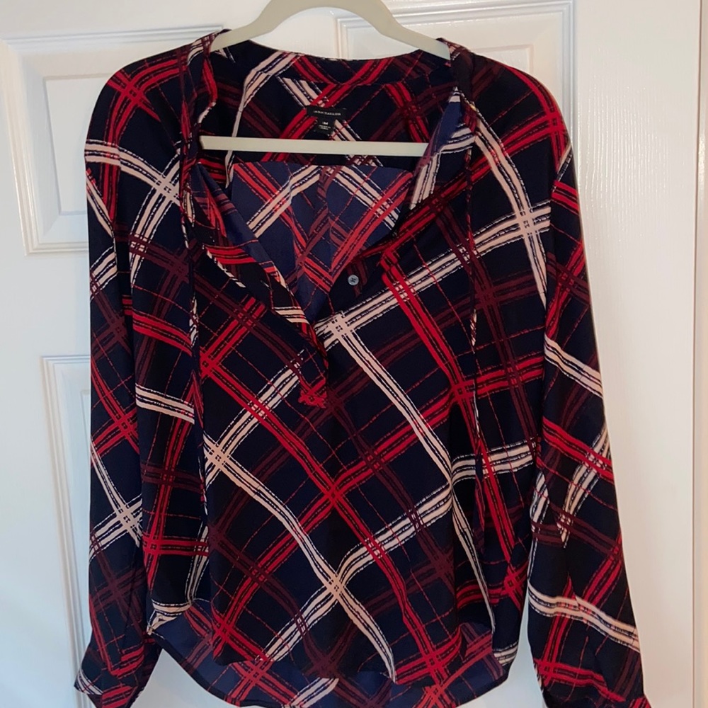 Ann Taylor Blouse with Tie